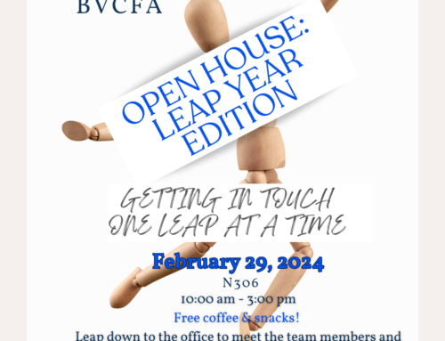 BVCFA Open House for faculty! Feb 29, 10:00 am – 3:00 pm